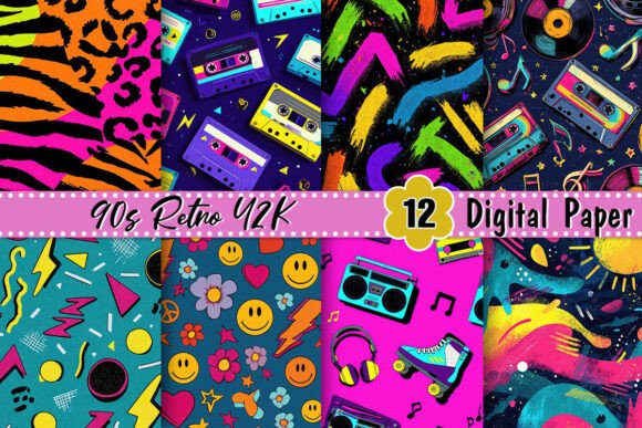 Bringing the 90s Back to Life with Authentic Y2K Digital Paper