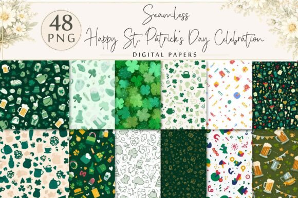 Celebrate with Happy St. Patrick's Day Patterns