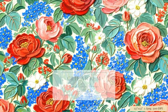 Integrating the Red Peony Floral Pattern Digital into Professional Creative Workflows