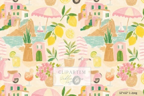 Italian Summer Seamless Pattern Pink: A Practical Guide to Mediterranean Design Choices