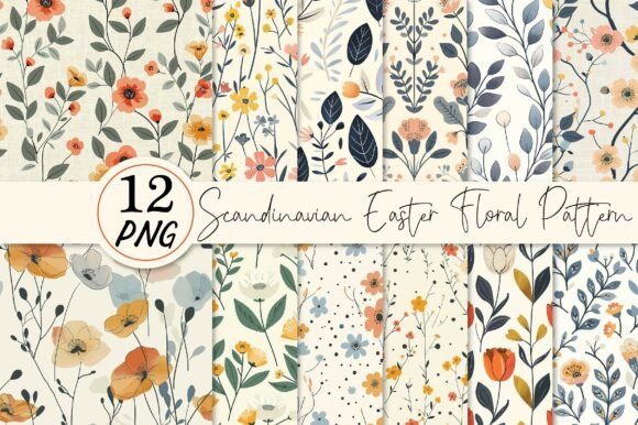 Scandinavian Easter Floral Pattern: A Designer's Guide