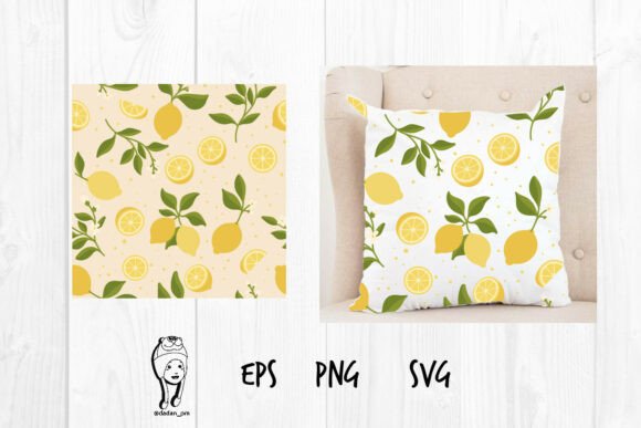 Seamless Lemon Pattern: Fresh Design Ideas