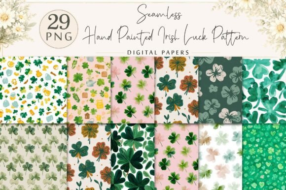 Unlocking Creativity with the Hand Painted Irish Luck Pattern